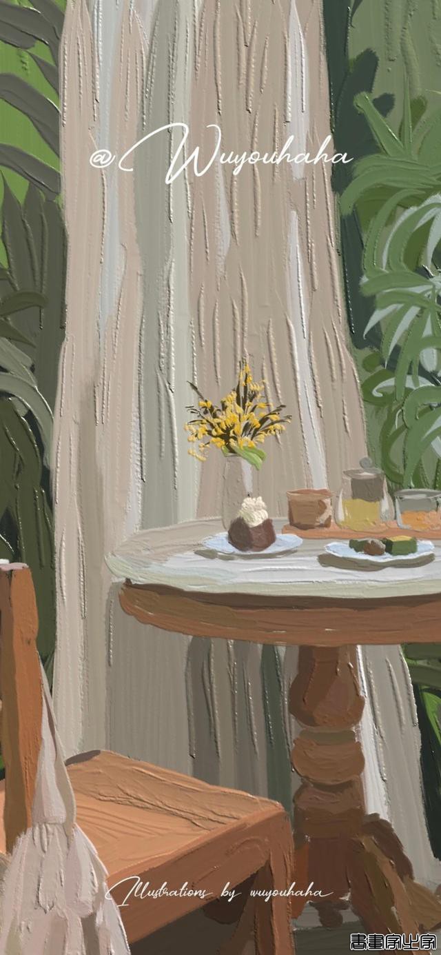 绝美治愈油画插画壁纸（二），心都融化了-17.jpg