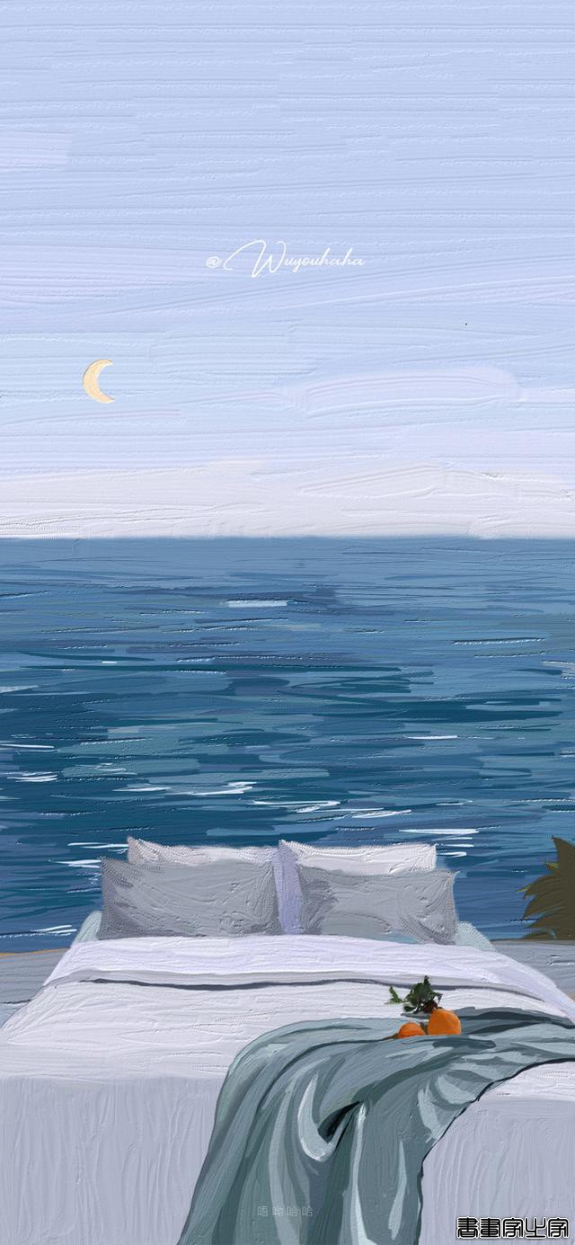绝美治愈油画插画壁纸（二），心都融化了-23.jpg