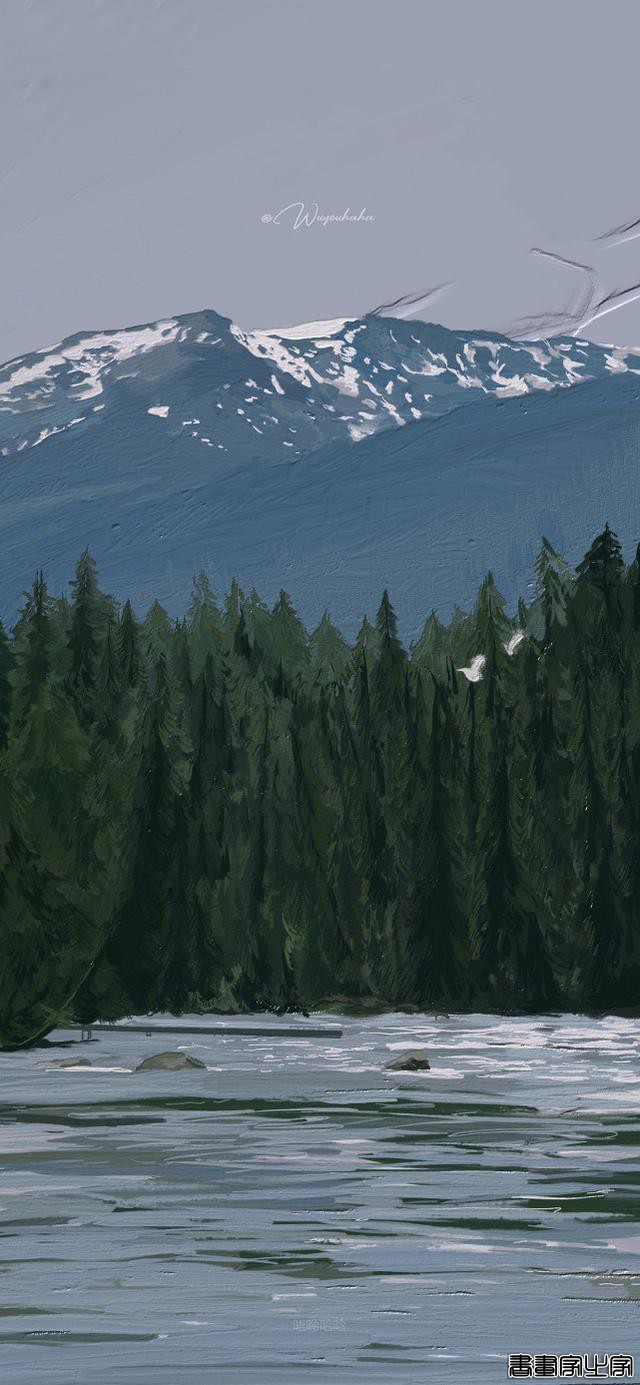 绝美治愈油画插画壁纸（二），心都融化了-24.jpg