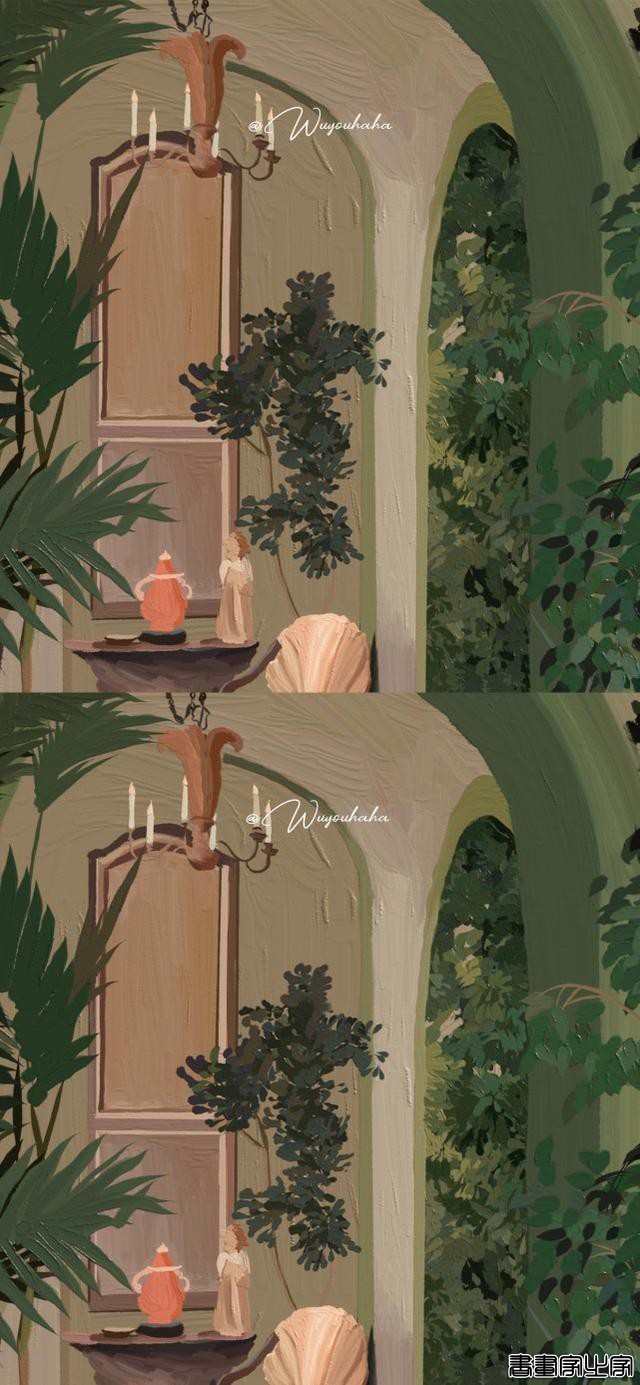绝美治愈油画插画壁纸（二），心都融化了-28.jpg