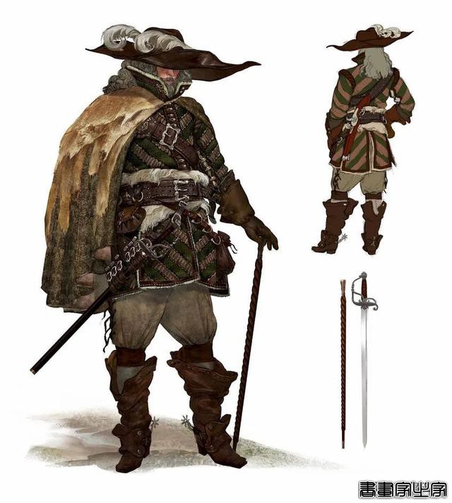 quargon/欧洲幻想 异域风情人设造型｜插画分享-15.jpg