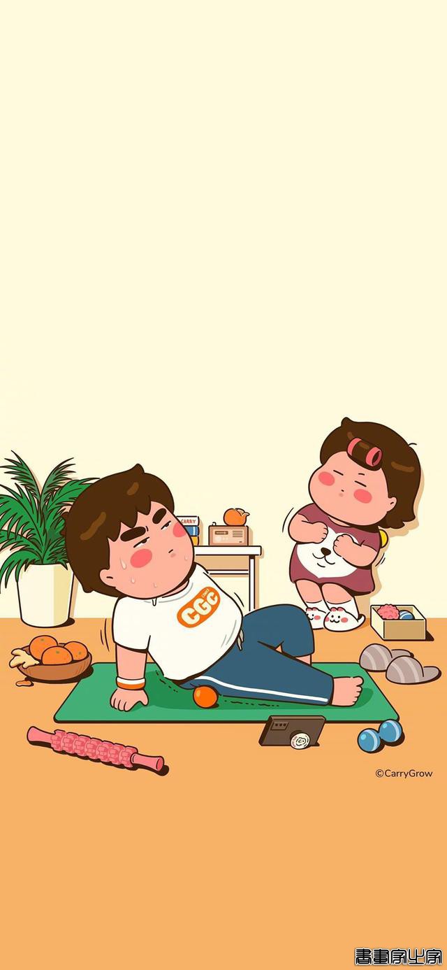 插画壁纸︱想和你在一起的日常-26.jpg