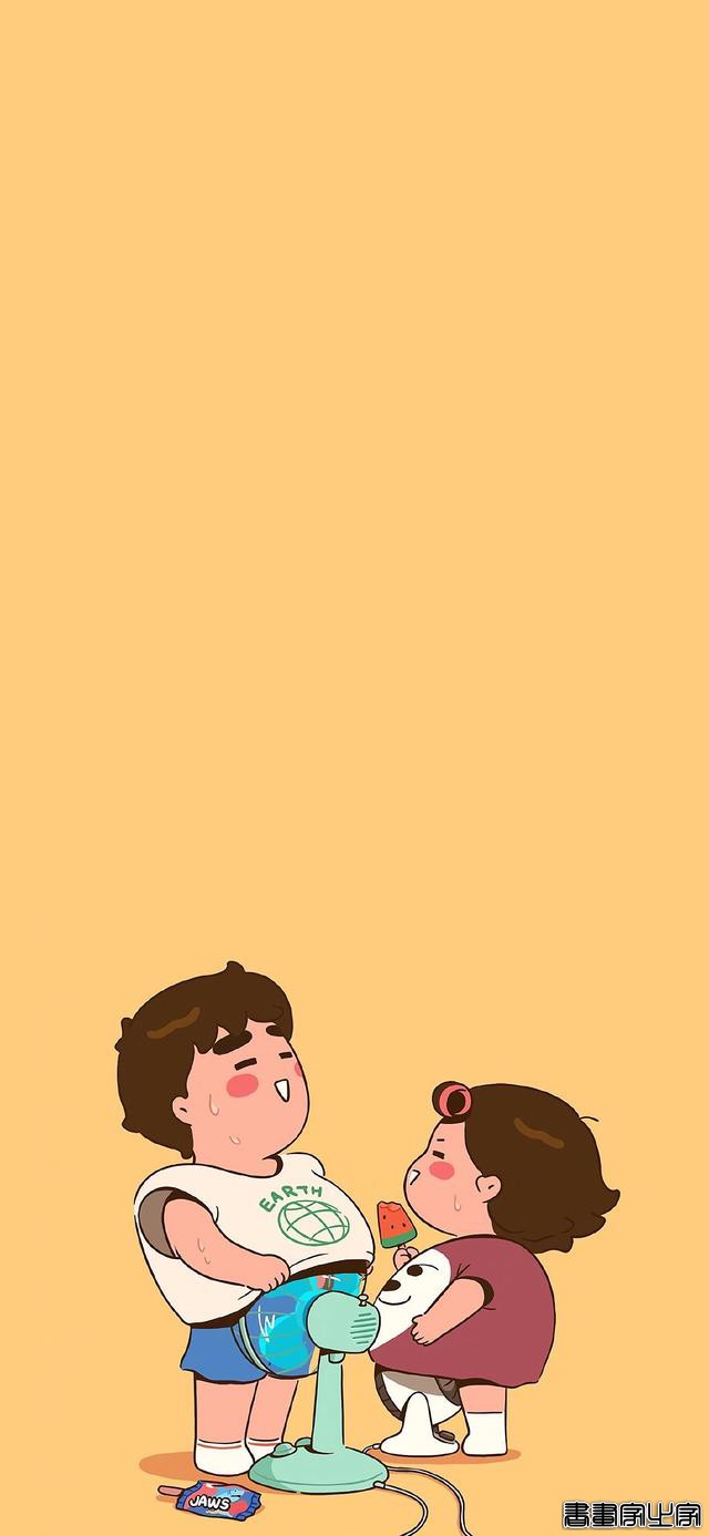 插画壁纸︱想和你在一起的日常-33.jpg