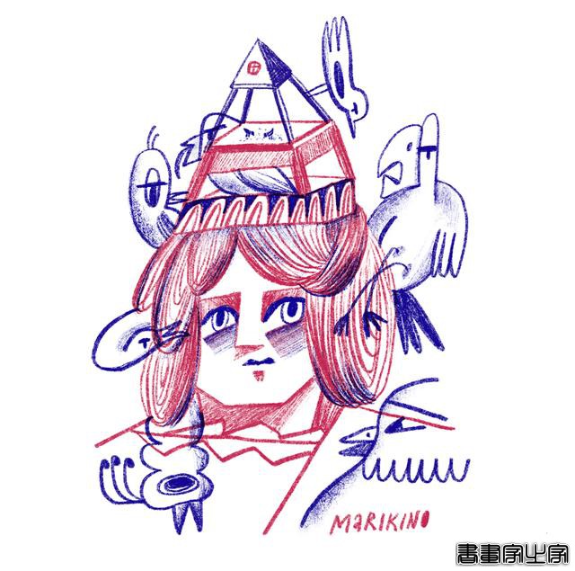 插画师 Mari Kinovych 插画设计作品-15.jpg