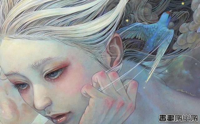 平野実穂/窈窕之姿与静谧柔美的光辉｜插画分享-4.jpg