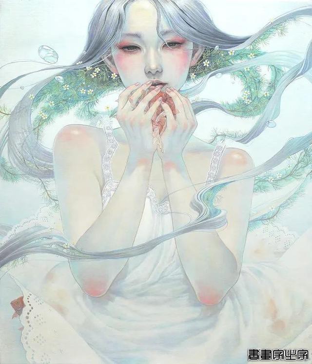 平野実穂/窈窕之姿与静谧柔美的光辉｜插画分享-7.jpg