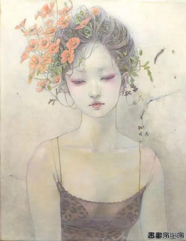 平野実穂/窈窕之姿与静谧柔美的光辉｜插画分享-10.jpg