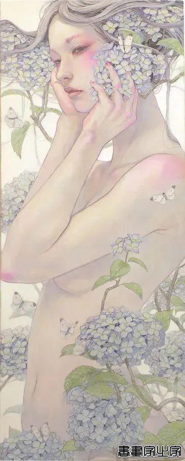 平野実穂/窈窕之姿与静谧柔美的光辉｜插画分享-15.jpg