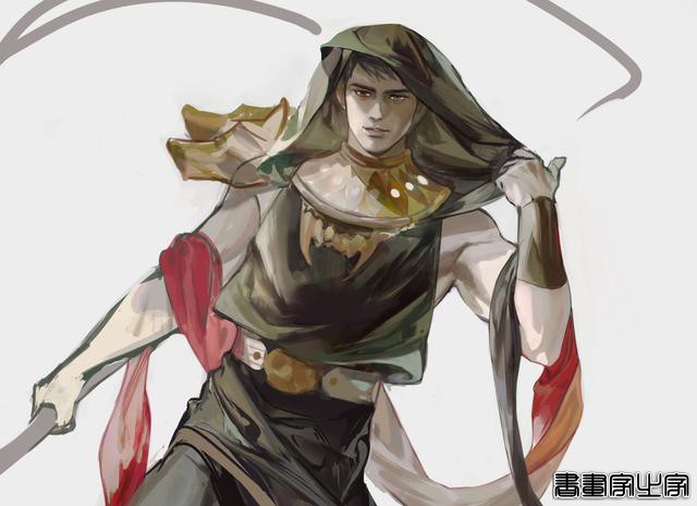 「插画」太太笔下的作品，好帅啊-6.jpg