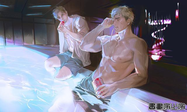 「插画」太太笔下的作品，好帅啊-4.jpg