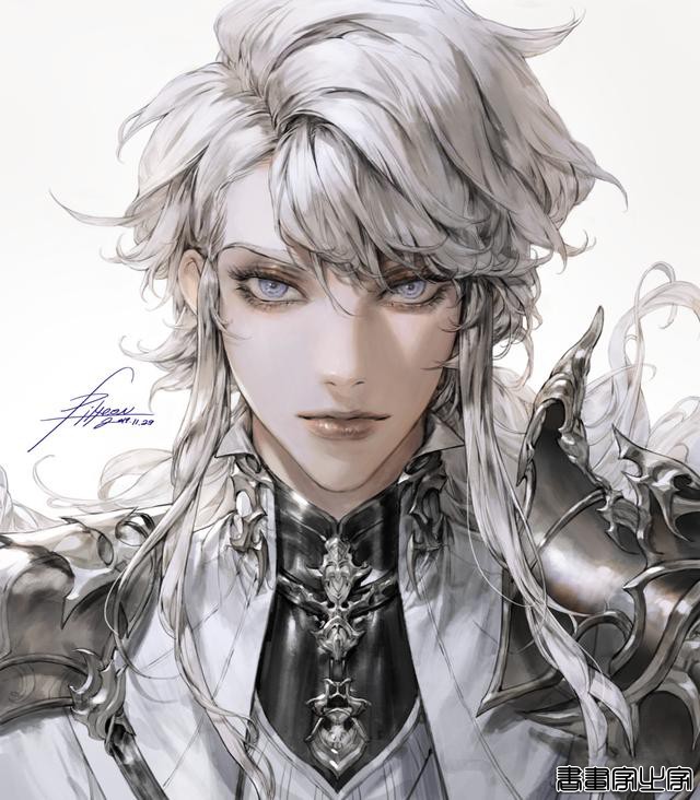 绝美插画线稿，过目难忘！你想要的华丽古典的西方人物插画在这里-9.jpg