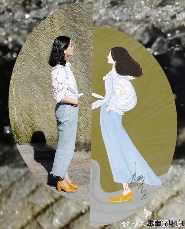 插画师6年穿衣不重样，凭插画走红时尚圈，网友：姐姐好精致-17.jpg
