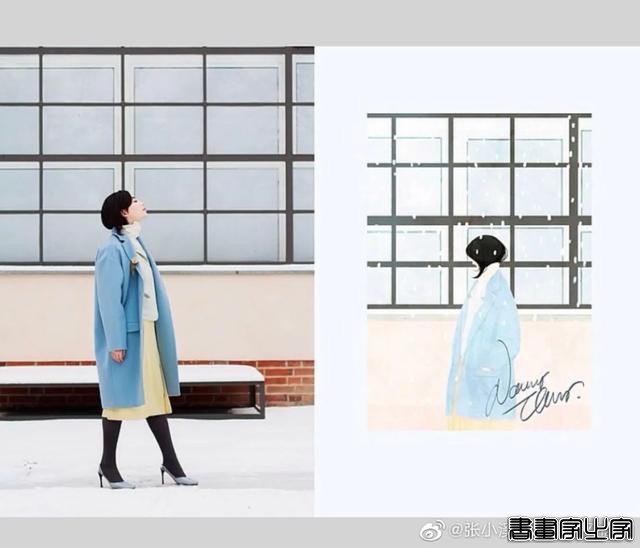 插画师6年穿衣不重样，凭插画走红时尚圈，网友：姐姐好精致-20.jpg