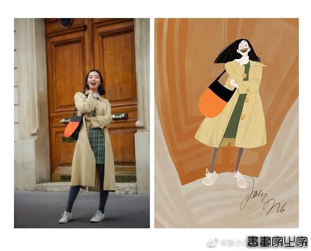 插画师6年穿衣不重样，凭插画走红时尚圈，网友：姐姐好精致-29.jpg