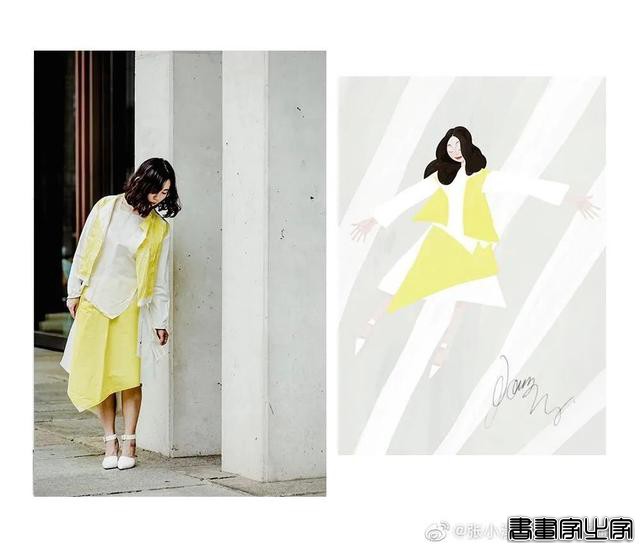 插画师6年穿衣不重样，凭插画走红时尚圈，网友：姐姐好精致-30.jpg