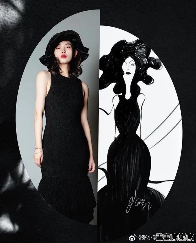 插画师6年穿衣不重样，凭插画走红时尚圈，网友：姐姐好精致-35.jpg