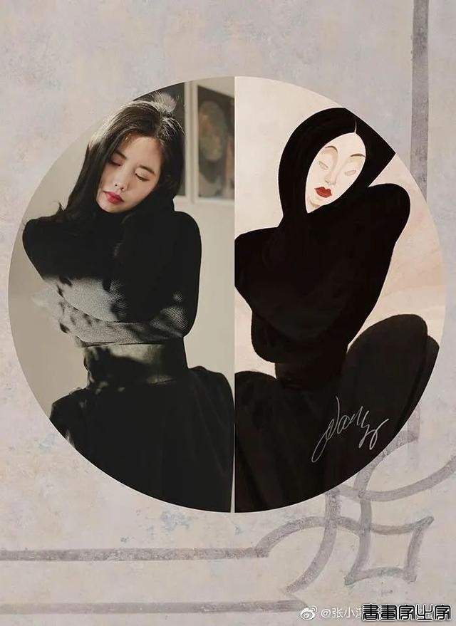 插画师6年穿衣不重样，凭插画走红时尚圈，网友：姐姐好精致-38.jpg