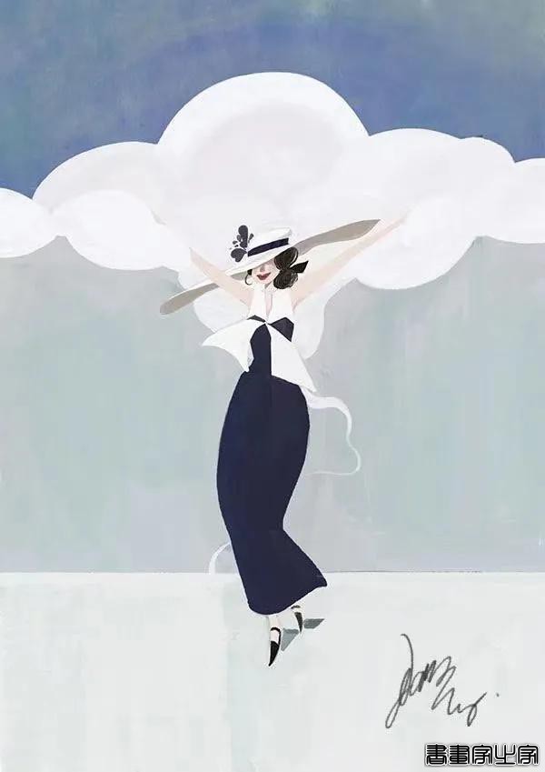 插画师6年穿衣不重样，凭插画走红时尚圈，网友：姐姐好精致-48.jpg