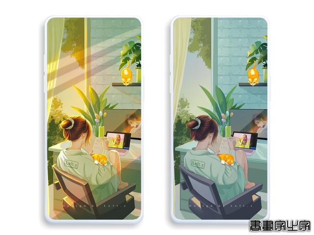 绝美头像插画壁纸，浪漫又梦幻-5.jpg