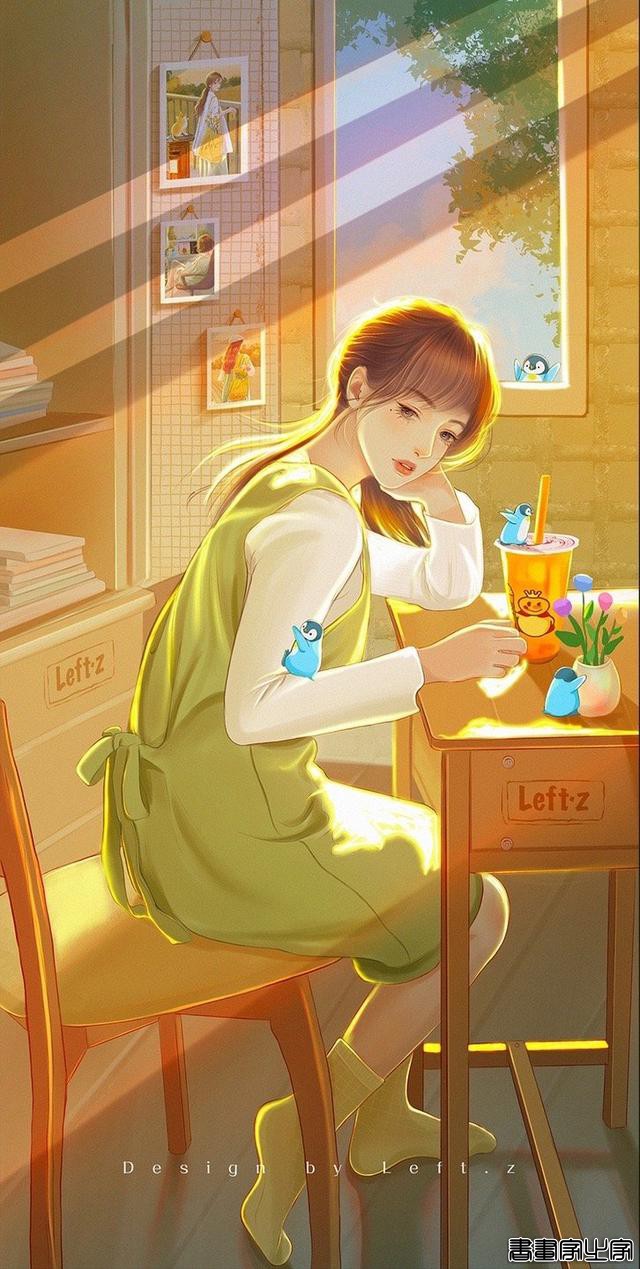 绝美头像插画壁纸，浪漫又梦幻-9.jpg