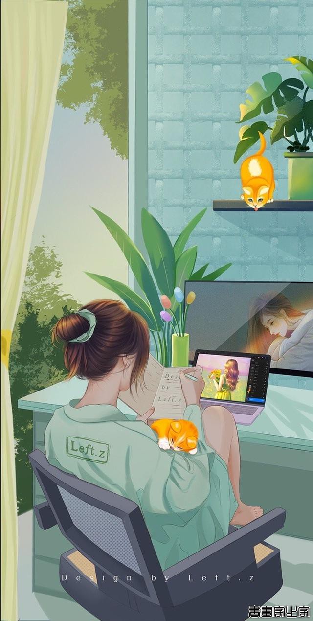 绝美头像插画壁纸，浪漫又梦幻-11.jpg