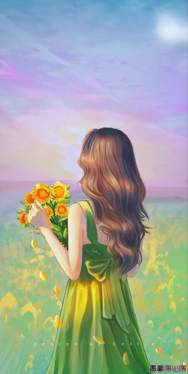 绝美头像插画壁纸，浪漫又梦幻-26.jpg