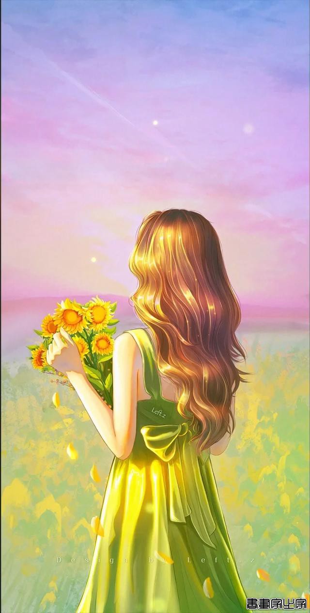绝美头像插画壁纸，浪漫又梦幻-27.jpg