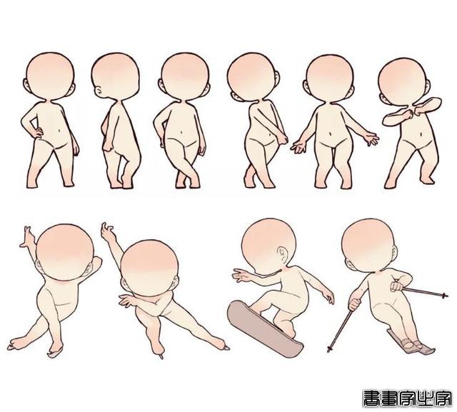 又萌又燃！原画师分享近100个运动姿势，解锁你的奥运插画创作-9.jpg