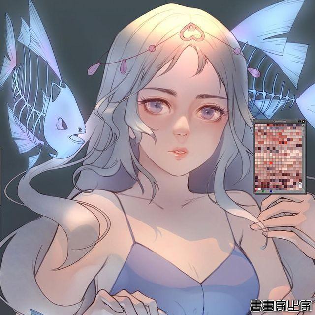 插画师fuwaffie的一组唯美人物同人插画 ? ????-9.jpg