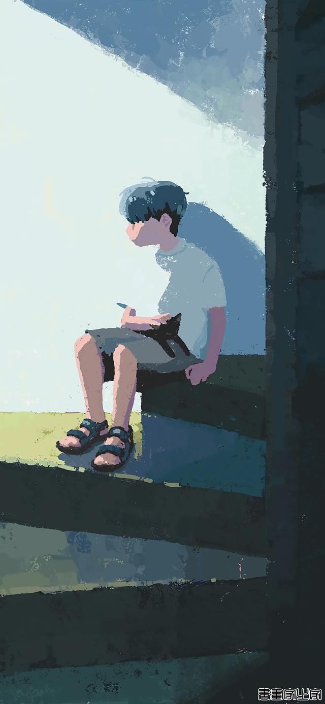 小清新治愈动漫插画壁纸，那时青春正年少-4.jpg