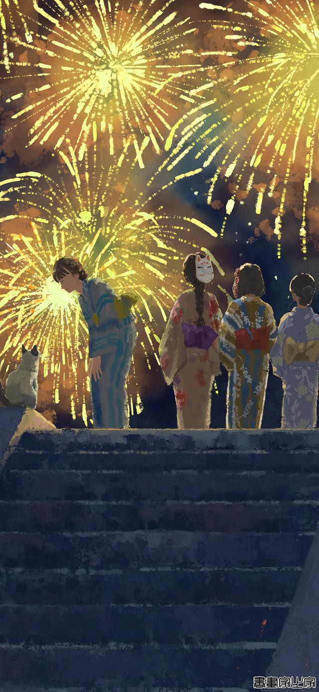 小清新治愈动漫插画壁纸，那时青春正年少-9.jpg