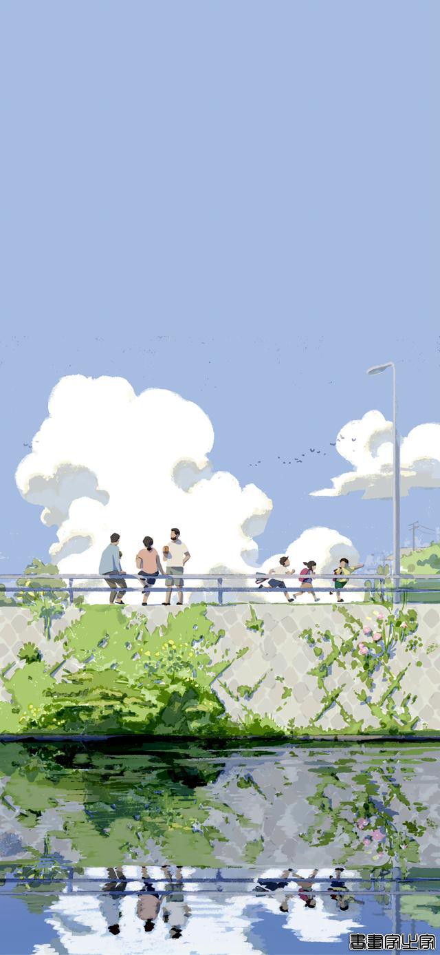 小清新治愈动漫插画壁纸，那时青春正年少-15.jpg