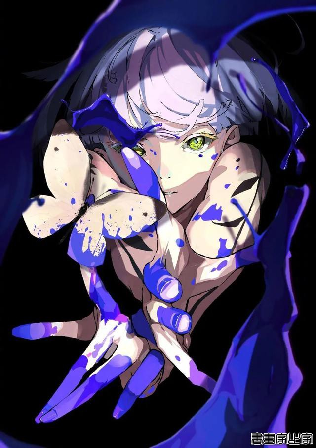 推特插画师 Nico-Tine 笔下冲击力超强的人物插画作品（头像）-5.jpg