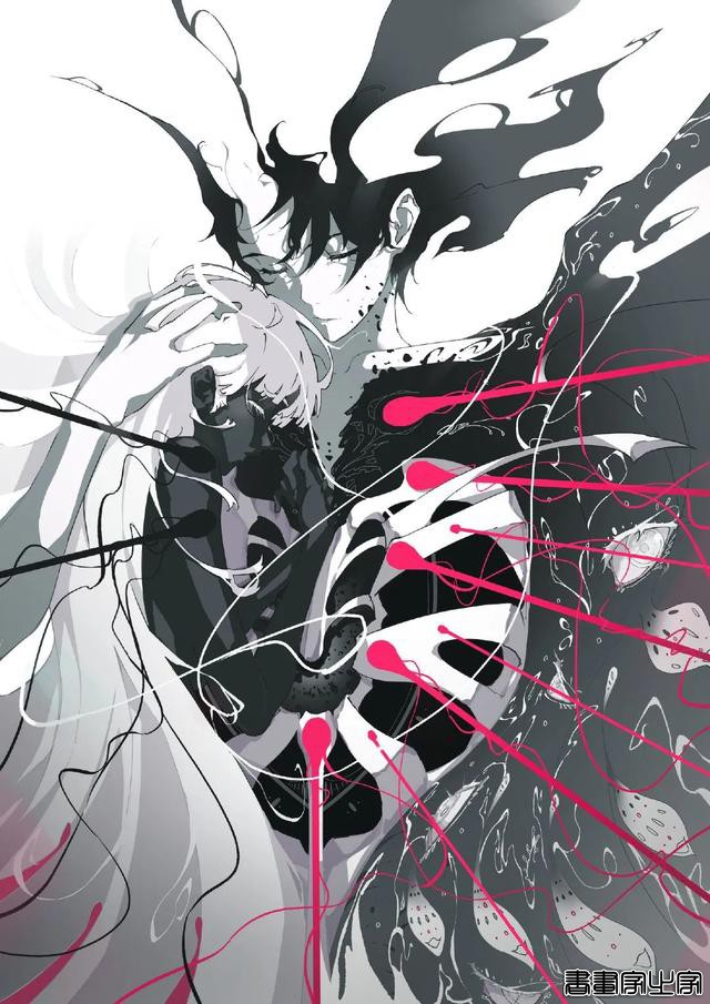 推特插画师 Nico-Tine 笔下冲击力超强的人物插画作品（头像）-16.jpg
