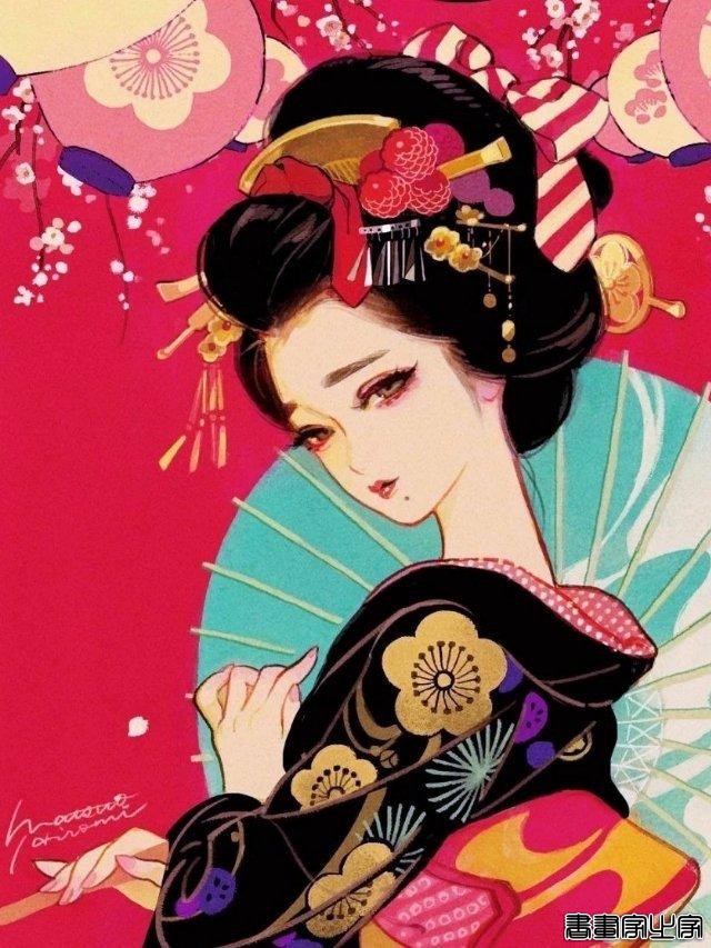 日本插画艺术家マツオヒロミ插画艺术作品欣赏（图）-5.jpg