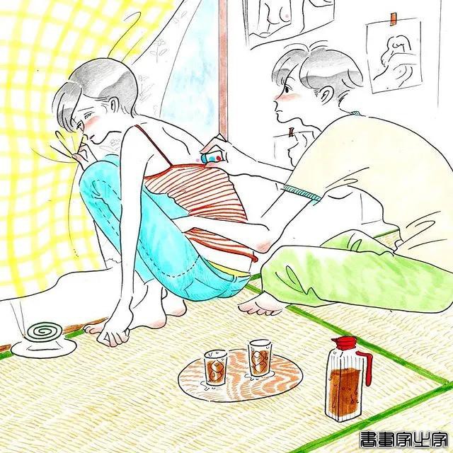 日本小姐姐的70张情侣插画，好真实！30万网友直呼：太秀恩爱了-5.jpg