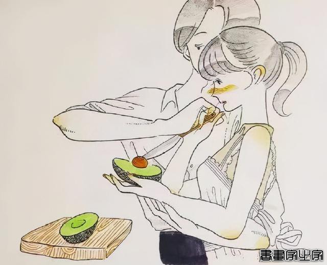 日本小姐姐的70张情侣插画，好真实！30万网友直呼：太秀恩爱了-34.jpg