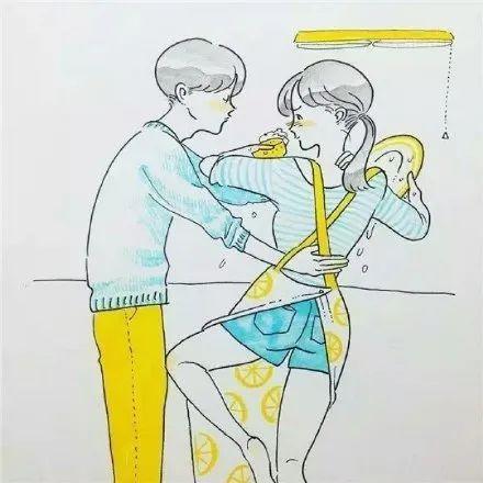 日本小姐姐的70张情侣插画，好真实！30万网友直呼：太秀恩爱了-42.jpg