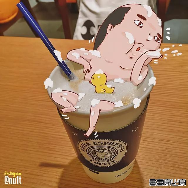 他笔下猥琐大叔的插画，有点“颜色”，引10万网友在线围观，好贱-13.jpg