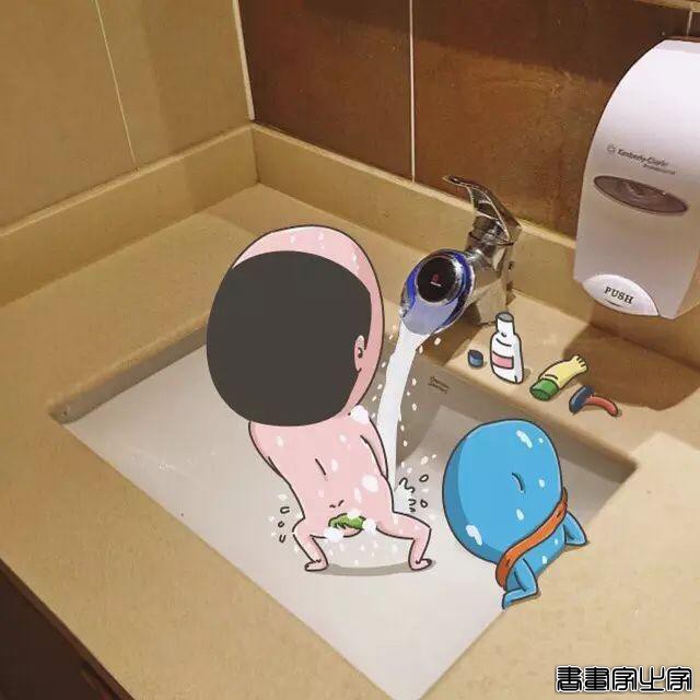 他笔下猥琐大叔的插画，有点“颜色”，引10万网友在线围观，好贱-15.jpg