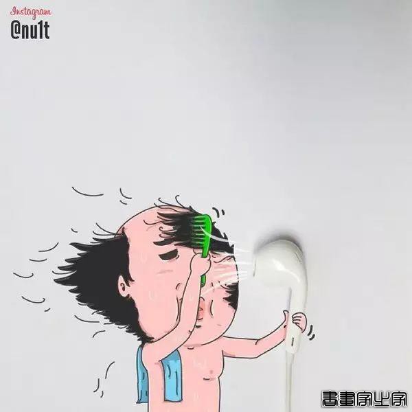 他笔下猥琐大叔的插画，有点“颜色”，引10万网友在线围观，好贱-32.jpg