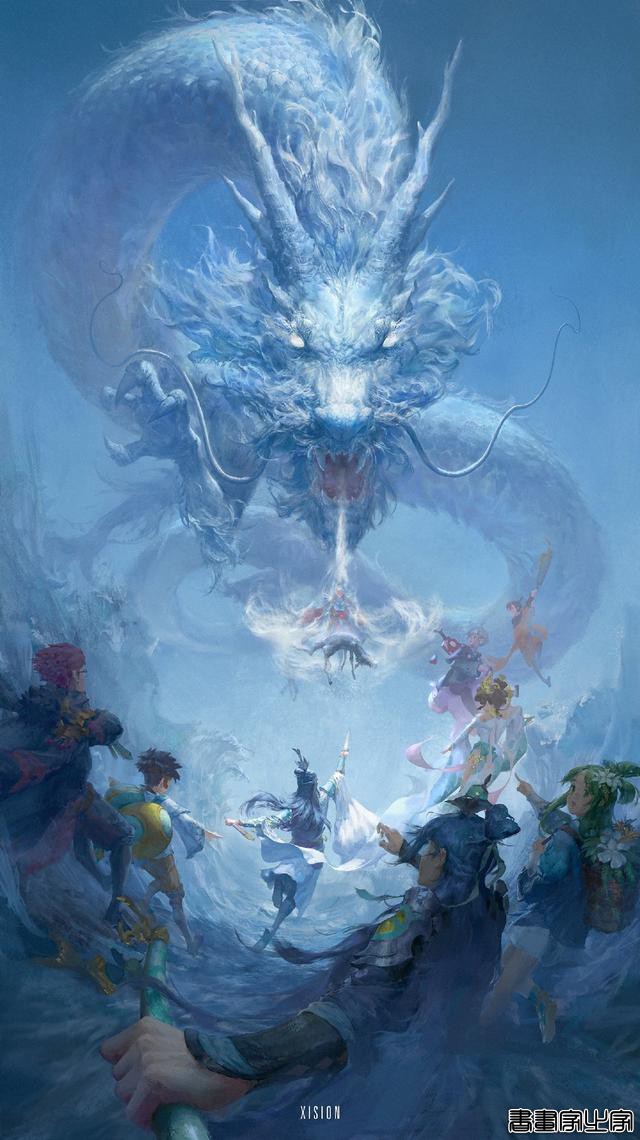 中国插画师 Xision Wu | 山海有灵-4.jpg