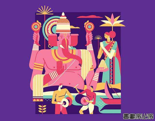 印度自由插画家和平面设计师 Pavan Rajurkar插画艺术设计作品-4.jpg