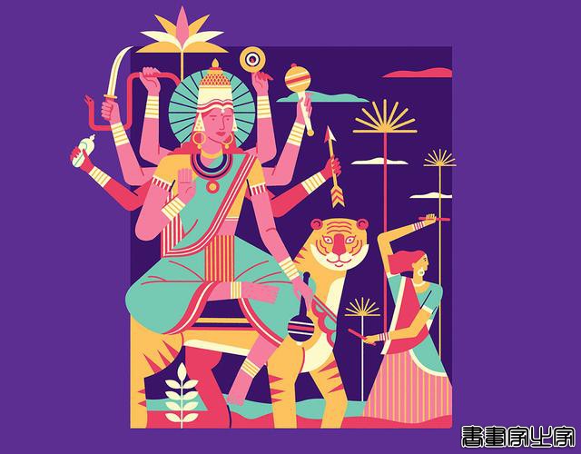 印度自由插画家和平面设计师 Pavan Rajurkar插画艺术设计作品-5.jpg