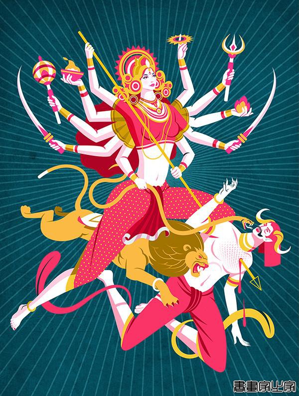印度自由插画家和平面设计师 Pavan Rajurkar插画艺术设计作品-18.jpg