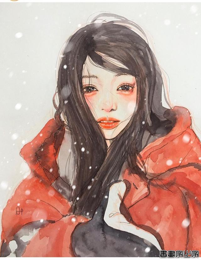 风情万种的女孩——插画师dahye.kkk少女插画作品（图）-7.jpg