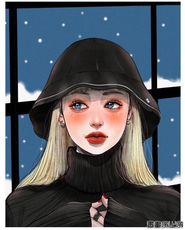 风情万种的女孩——插画师dahye.kkk少女插画作品（图）-9.jpg