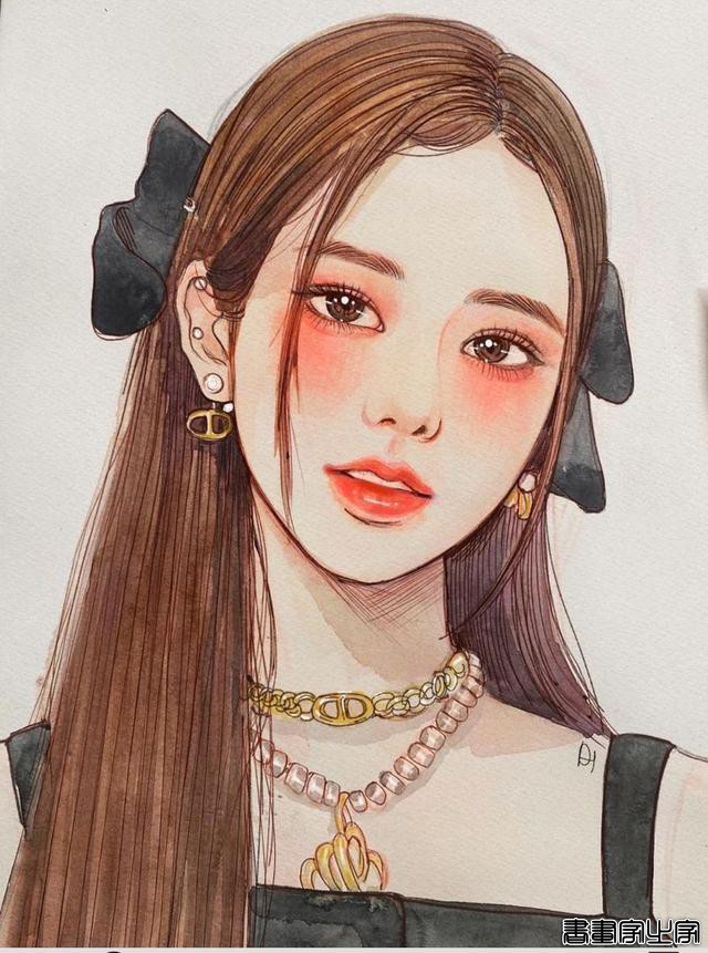 风情万种的女孩——插画师dahye.kkk少女插画作品（图）-14.jpg