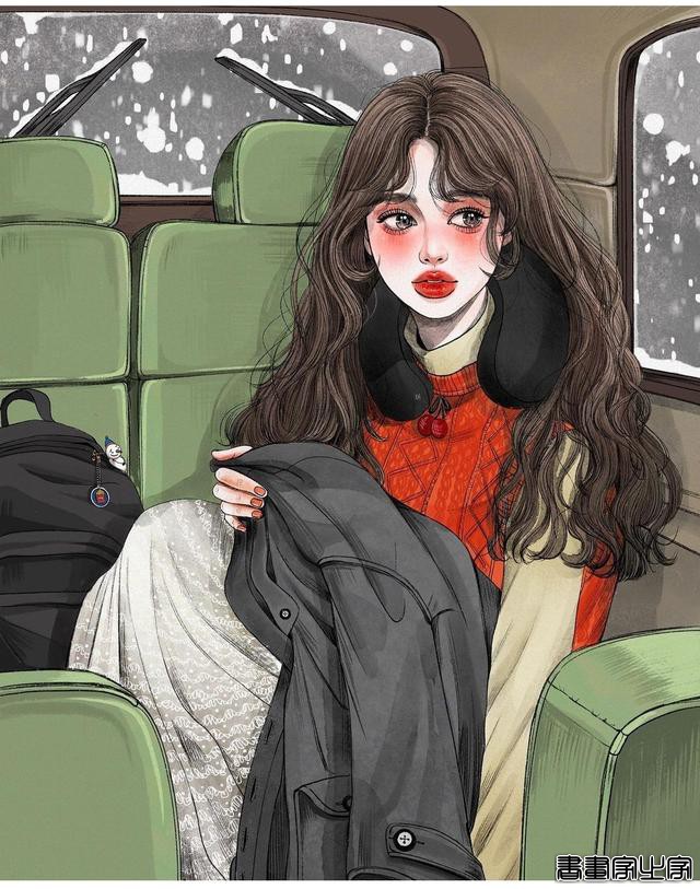 风情万种的女孩——插画师dahye.kkk少女插画作品（图）-13.jpg