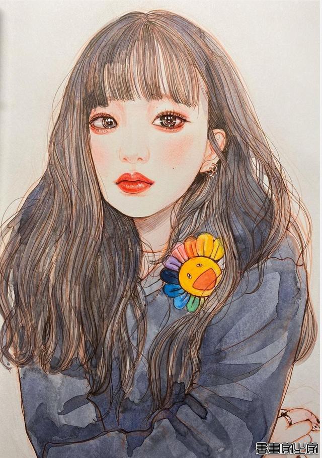 风情万种的女孩——插画师dahye.kkk少女插画作品（图）-17.jpg